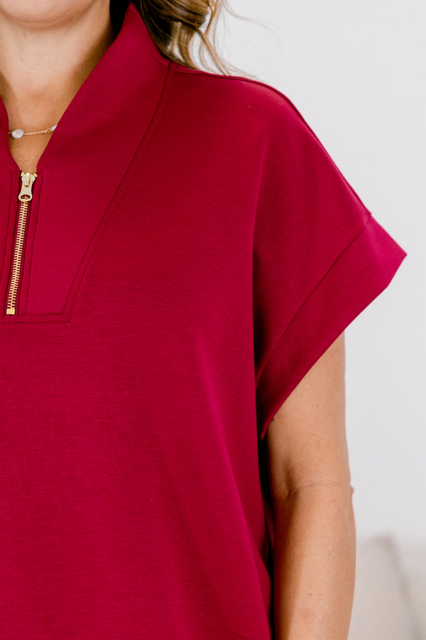 Keepin' It Simple Top, Cabernet