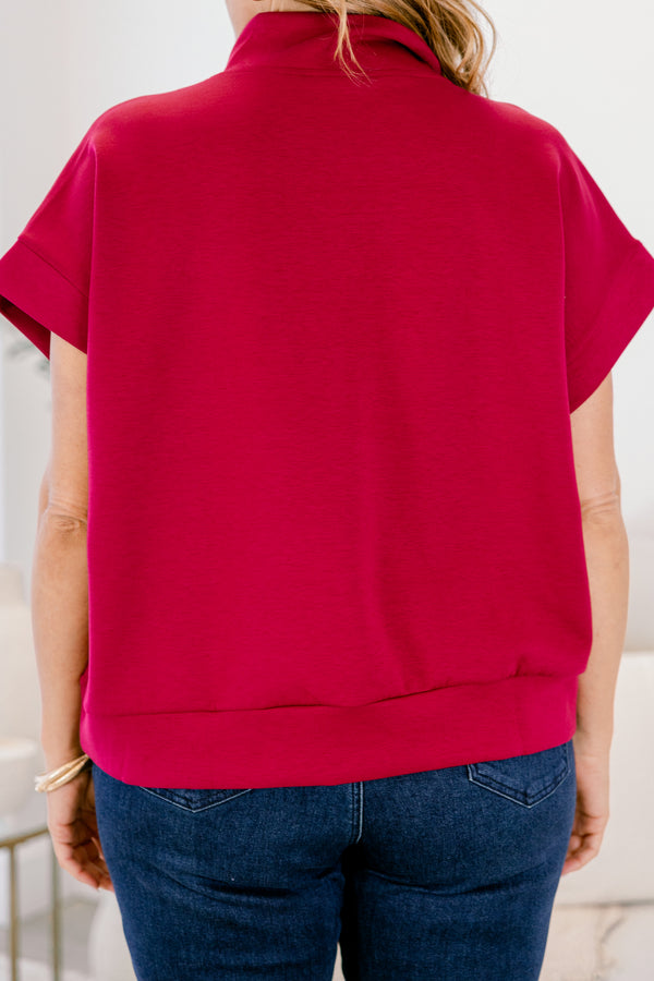 Keepin' It Simple Top, Cabernet