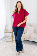 Keepin' It Simple Top, Cabernet