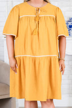 Kleid „Keepin' Sweet“, Senf