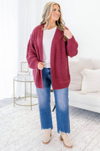 Keepin' Cozy Cardigan, Pink