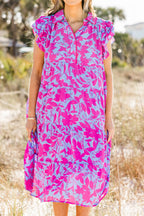 Kill My Time Midi Dress, Orchid Mix