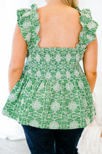 Kiss Me Cutie Top, Green