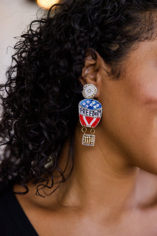 Landing Amongst The Stars Earrings, Multi
