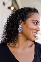 Landing Amongst The Stars Earrings, Multi