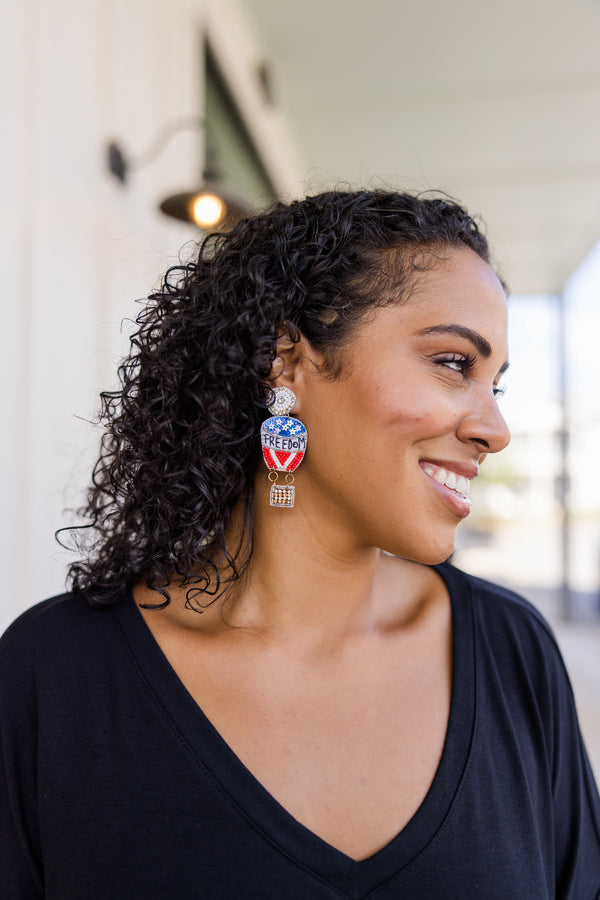 Landing Amongst The Stars Earrings, Multi