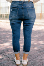 Leaving With This Jeans, Dark Wash