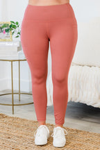 Let It Be Leggings, Brier Rose