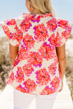 Let's Go On A Walk Top, Pink-Ivory
