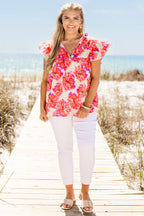 Let's Go On A Walk Top, Pink-Ivory