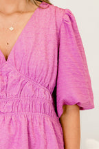 Let's Go Tomorrow Top, Lilac Pink