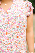 Let's Go On A Walk Top, Pink