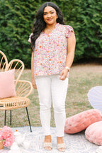 Let's Go On A Walk Top, Pink