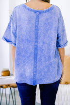 Let's Have Fun Top, Classic Blue