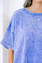 Let's Have Fun Top, Classic Blue