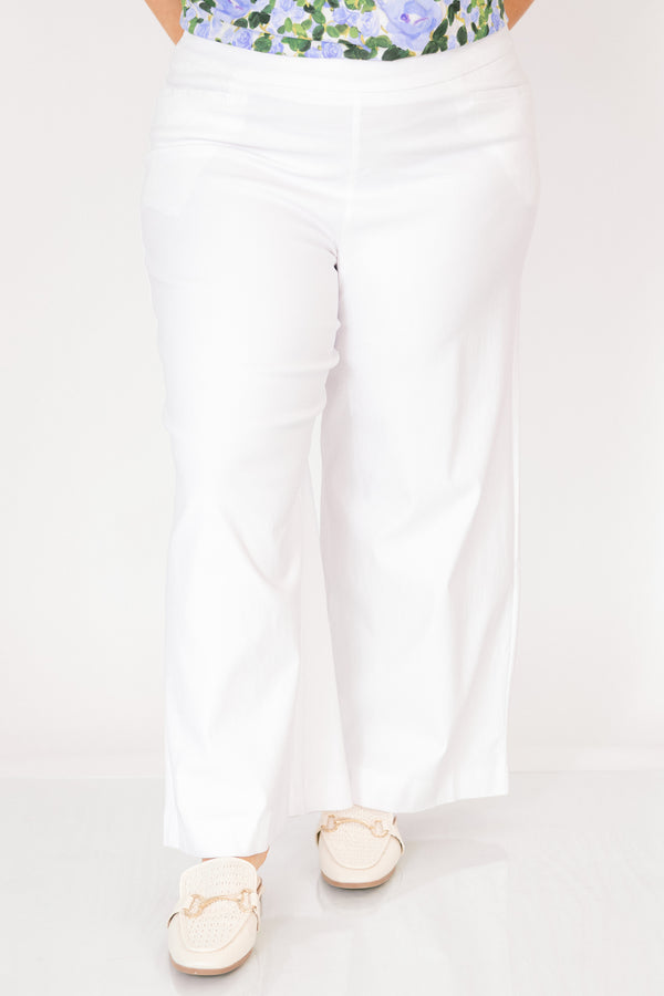 Life Is Sweet Pants, White