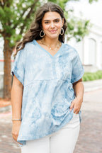 Lifetime Of Fun Top, Denim