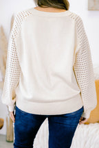 Lighten My Mood Sweater, Cream