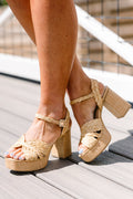 Lighthearted Mood Heels, Natural