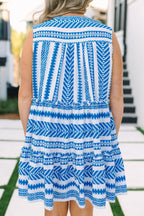 Limitless Time Dress, Cobalt