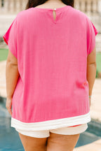 Limitless Time Top, Pink