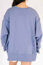 Lobster Lovin' Bequemes Crew-Sweatshirt, Denim