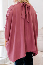 Look Good, Feel Good Top, Dark Mauve