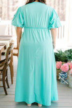 Looking At Me Maxi Dress, Seafoam