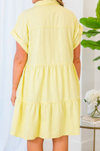 Lost In A Daze Dress, Buttercup