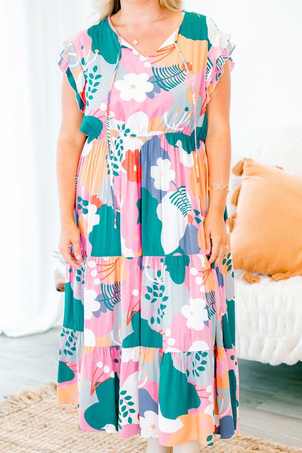 Love And Care Kleid, Pink