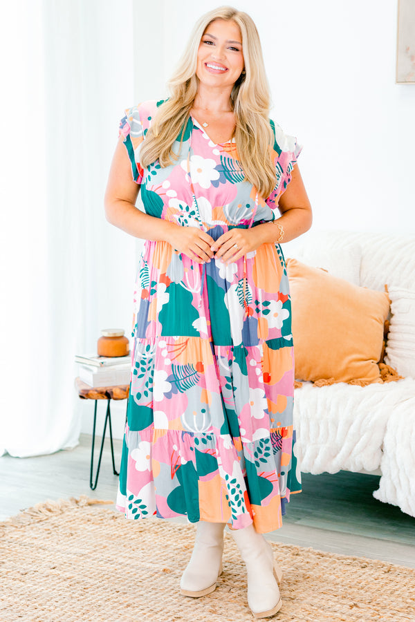 Love And Care Kleid, Pink
