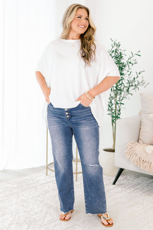 Love Like A Love Song Jeans, mittlere Waschung