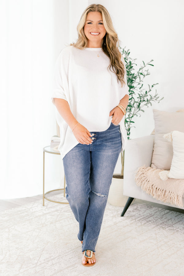 Love Like A Love Song Jeans, mittlere Waschung