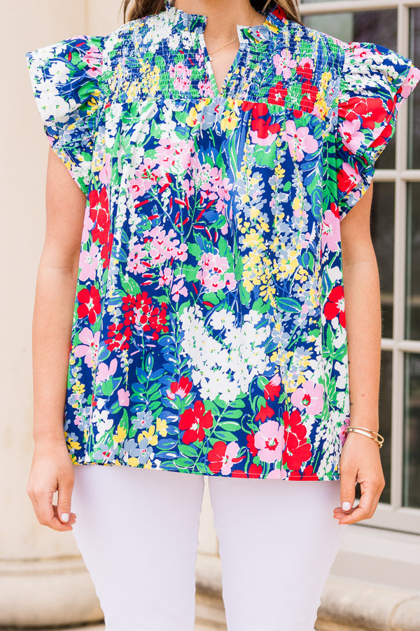 Love Like Mine Top, Marineblau