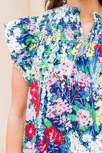 Love Like Mine Top, Marineblau