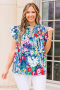 Love Like Mine Top, Marineblau