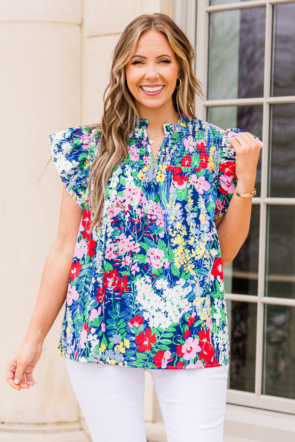 Love Like Mine Top, Marineblau
