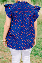 Love Like Mine Top, Navy Apple