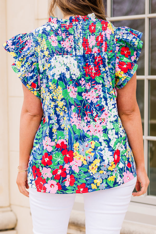 Love Like Mine Top, Marineblau