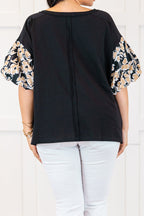 Love My Life Top, Black