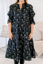 Love You So Dress, Black Bow