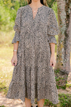 Love You So Dress, Brown Leopard