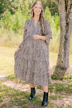 Love You So Dress, Brown Leopard