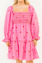 Lovely Days Kleid, Fuchsia