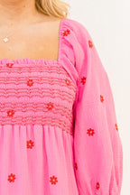 Lovely Days Kleid, Fuchsia