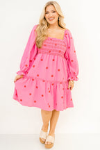 Lovely Days Kleid, Fuchsia