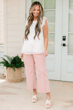 Loving Flutters Top, Ivory