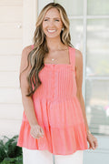 Lunge Into Love Babydoll Tanktop, Rosa