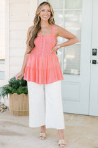 Lunge Into Love Babydoll Tanktop, Rosa