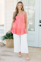 Lunge Into Love Babydoll Tanktop, Rosa